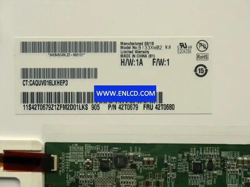 B133XW02 V0 AUO Zamiennik panelu LCD do laptopa