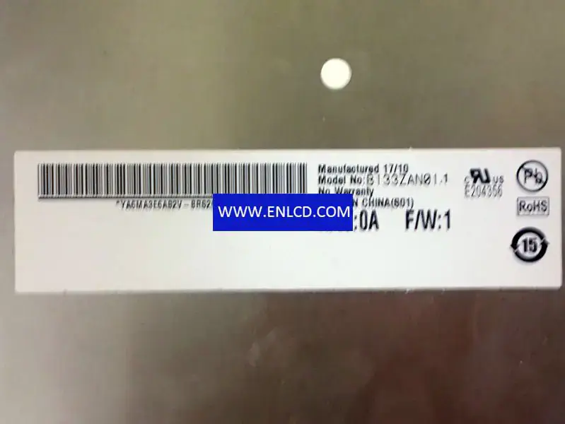 B133ZAN01.1 Zamiennik panelu LCD AUO do laptopa