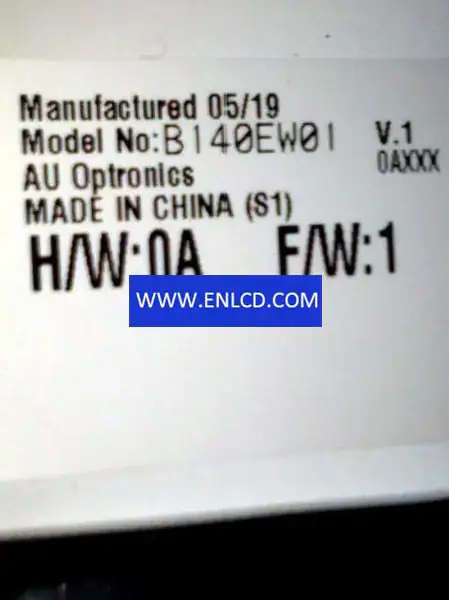 B140EW01 V1 AUO LCD panel replacement for Laptop