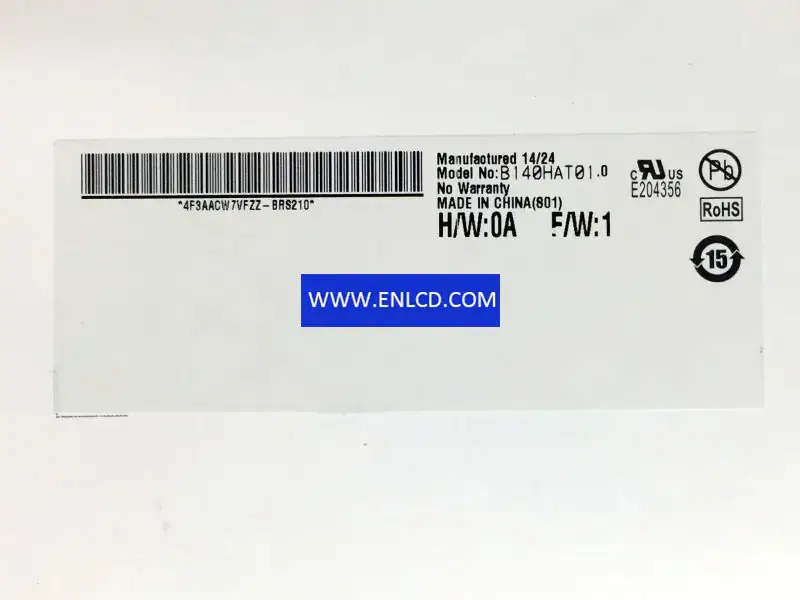 B140HAT01.0 Wymiana panelu LCD AUO