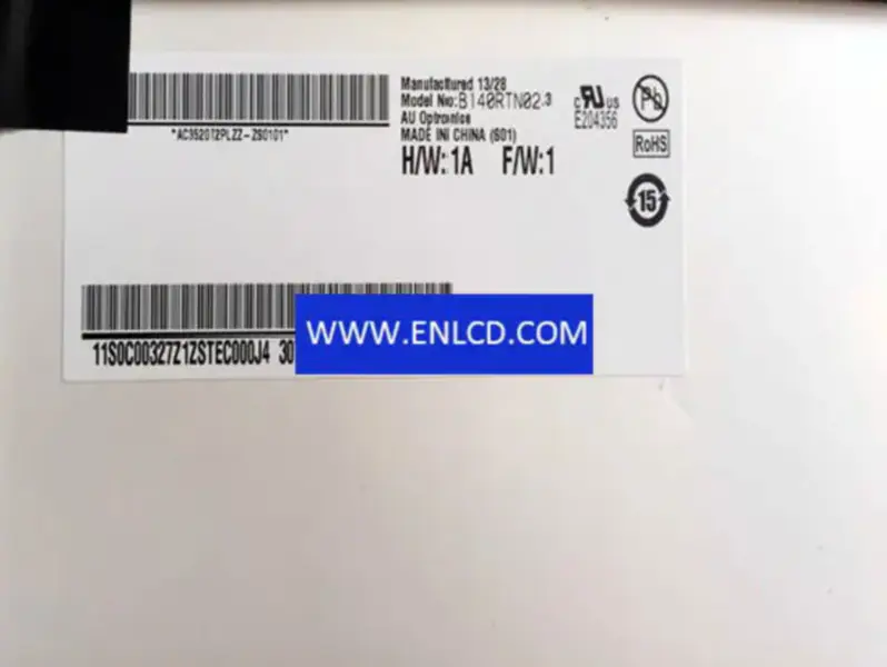 AUO B140RTN02.3 LCD