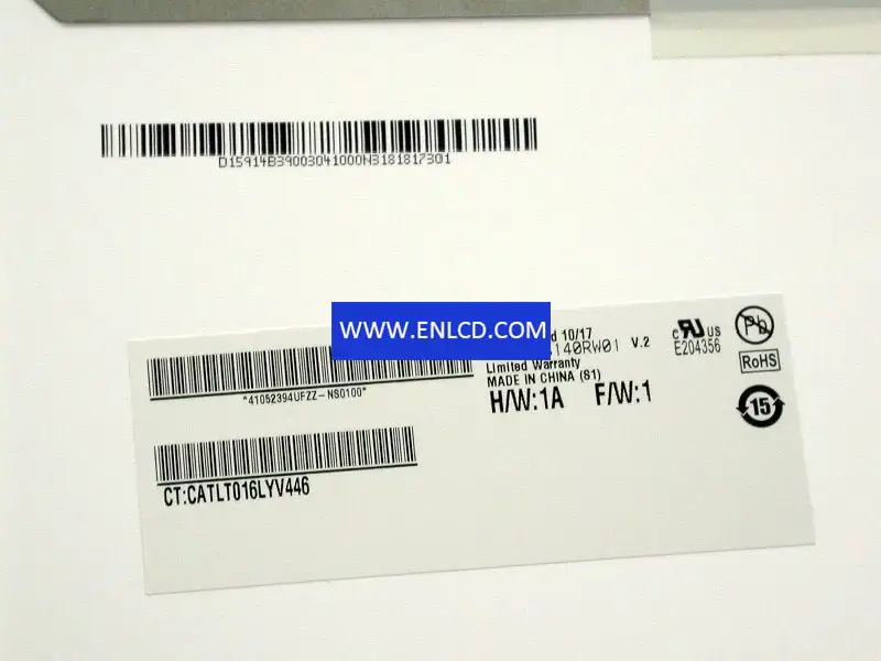 B140RW01 V2 AUO LCD panel replacement for Laptop