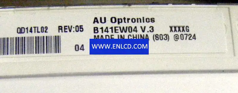 B141EW04 V3 AUO LCD panel replacement for Laptop