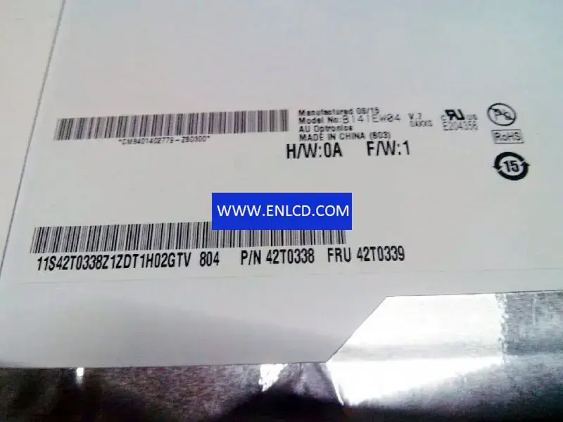B141EW04 V7 AUO LCD panel replacement