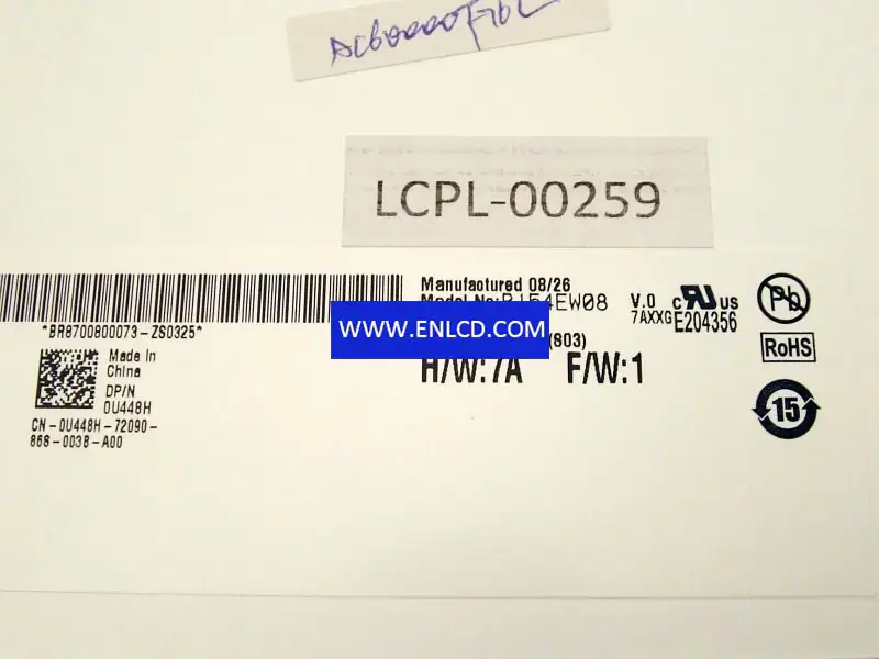 B154EW08 V0 HW2A AUO Wymiana panelu LCD