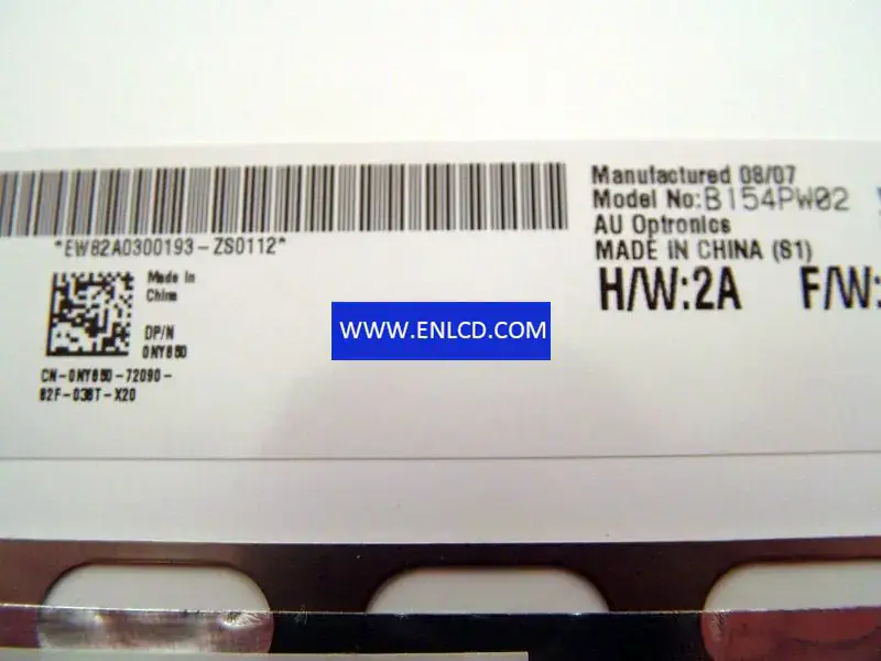 B154PW02 V1 AUO LCD panel replacement for Laptop