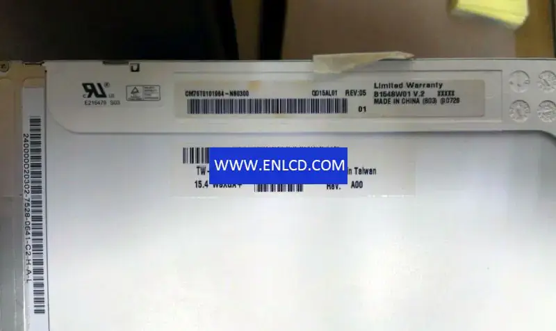 B154SW01 V2 AUO LCD panel replacement
