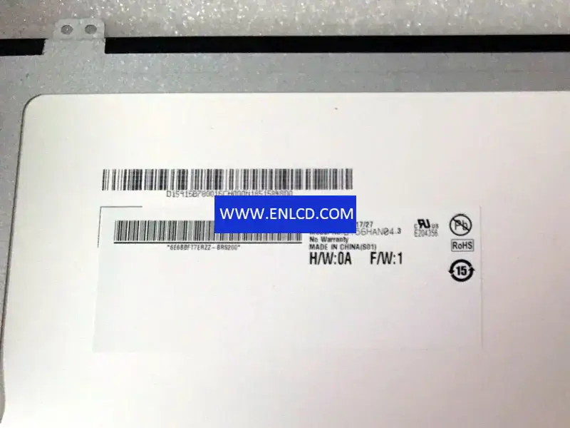 B156HAN04.3 AUO LCD panel replacement for Laptop