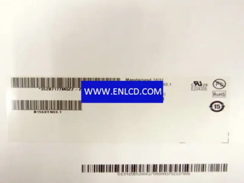 B156XTN03.1 AUO LCD panel replacement