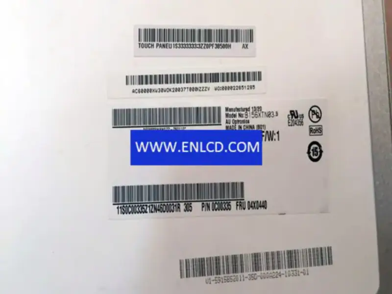 Remplacement du panneau LCD B156XTN03.5 AUO pour écran tactile