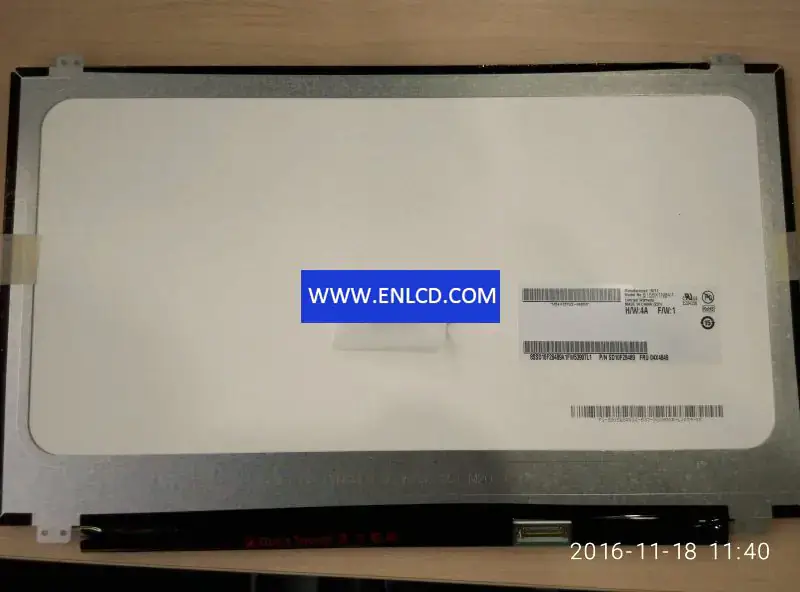Remplacement du panneau LCD B156XTN04.1 AUO pour ordinateur portable