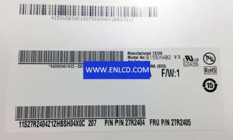 B156XW02 V3 AUO Zamiennik panelu LCD do laptopa