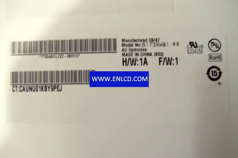 Remplacement du panneau LCD B173RW01 V0 AUO