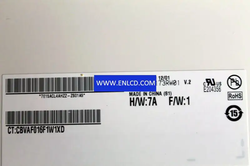 B173RW01 V2 HW7A AUO LCD panel replacement