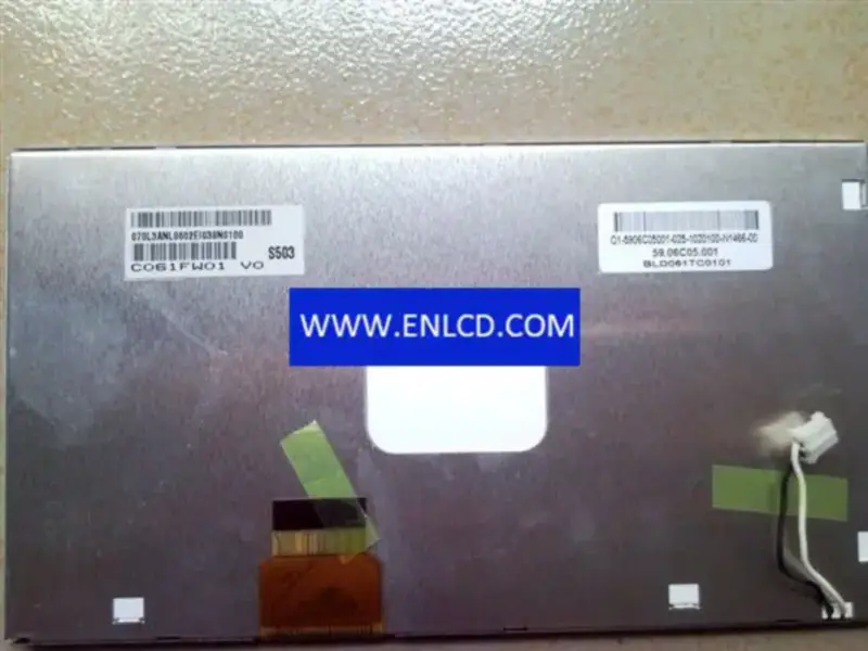 C061FW01 V0 AUO LCD-Panel-Ersatz für Automotive-Display