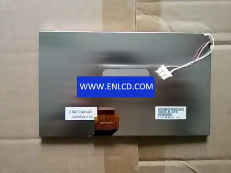C070FW02 V2 AUO LCD panel replacement for Automotive Display