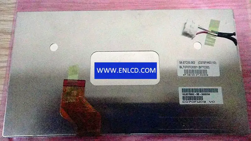 C070FW03 V0 AUO LCD-Panel-Ersatz für Automotive-Display