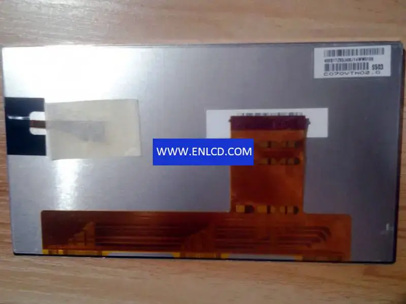 C070VTN02.0 AUO LCD panel replacement for Automotive Display