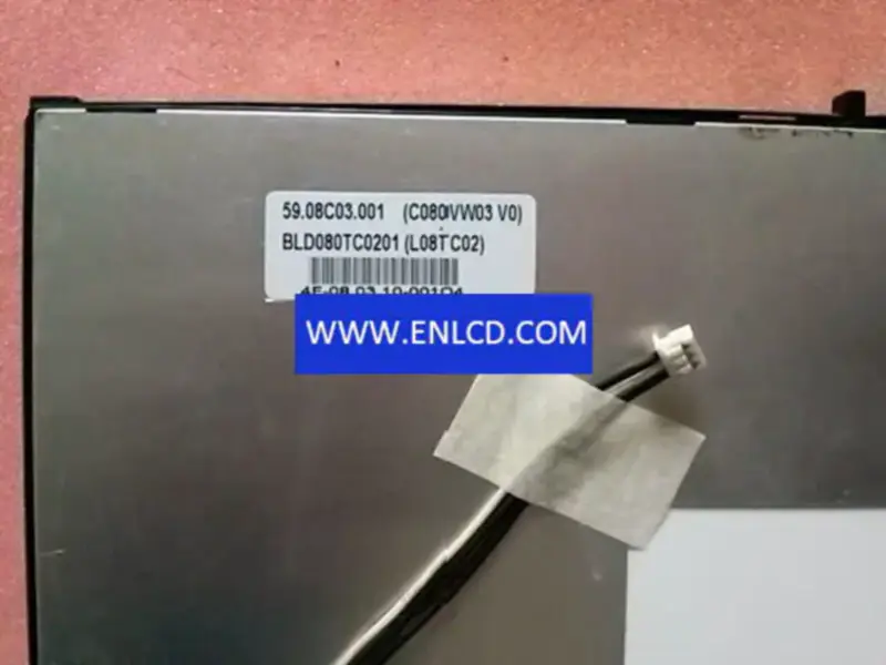 C080VW03 V0 AUO Wymiana panelu LCD