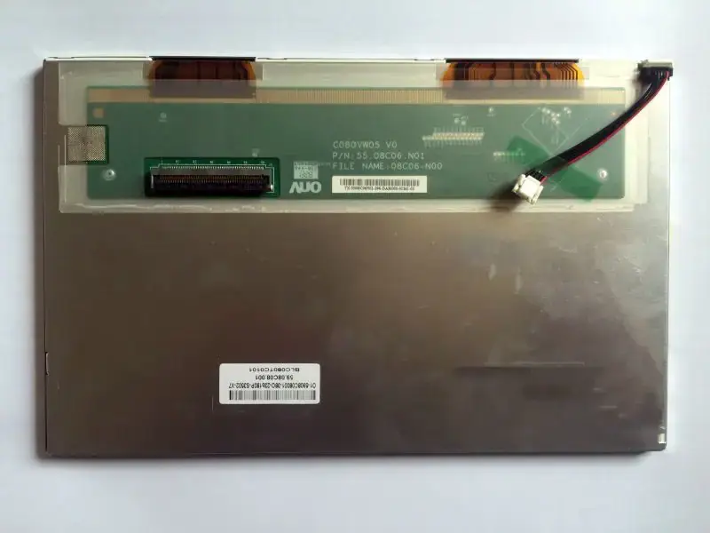 C080VW05 V0 AUO LCD-Panel-Ersatz für Automotive-Display