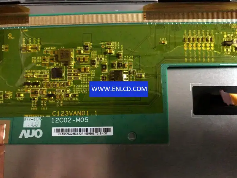 C123VAN01.1 AUO LCD panel replacement for Automotive Display