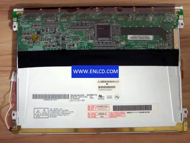 Remplacement du panneau LCD G084SN02 V0 AUO pour application industrielle