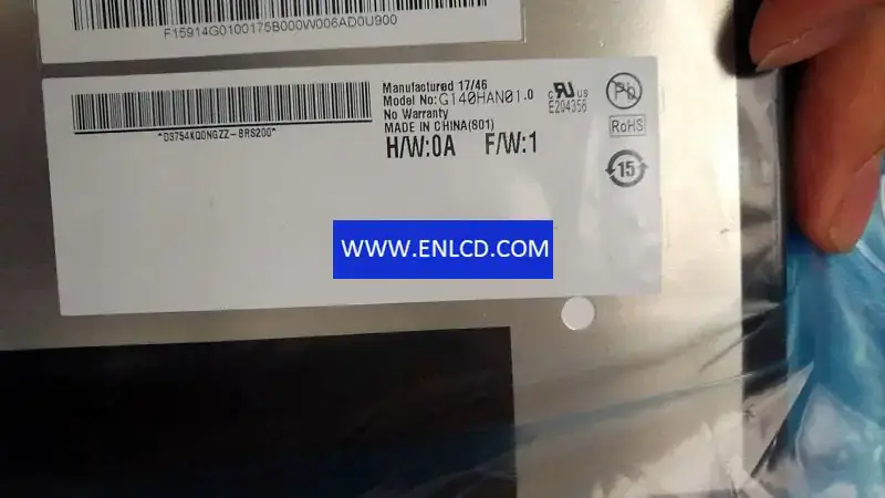 AUO G140HAN01.0 LCD