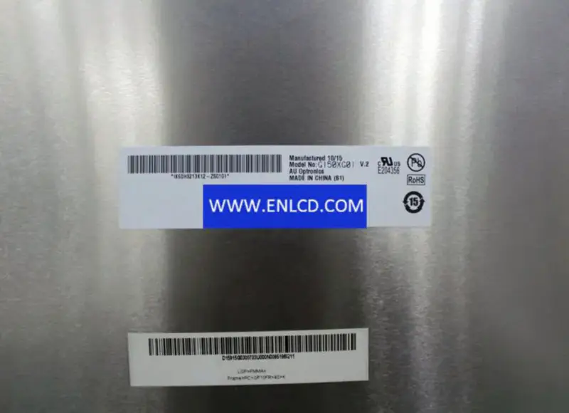 Remplacement du panneau LCD G150XG01 V2 AUO pour applications industrielles