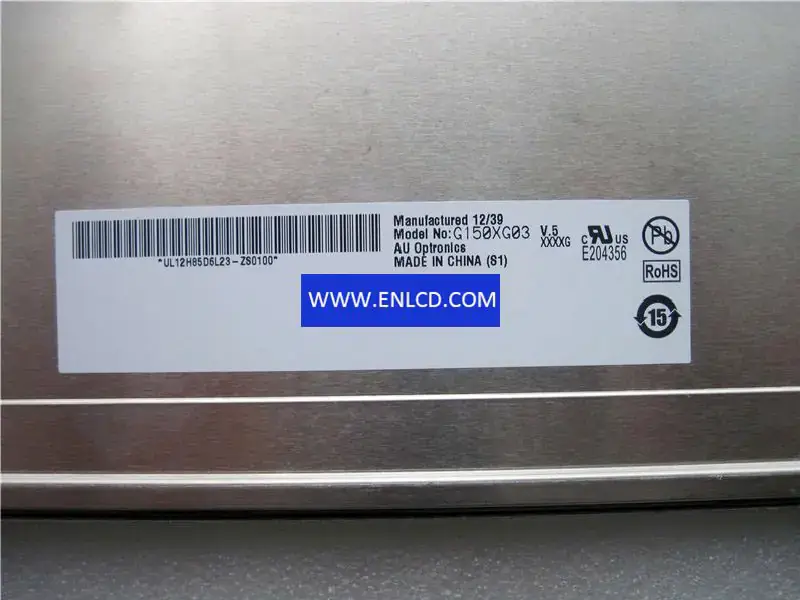 G150XG03 V5 AUO Zamiennik panelu LCD do zastosowań przemysłowych