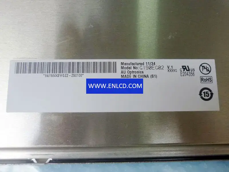 G190EG02 V1 AUO LCD panel değişimi