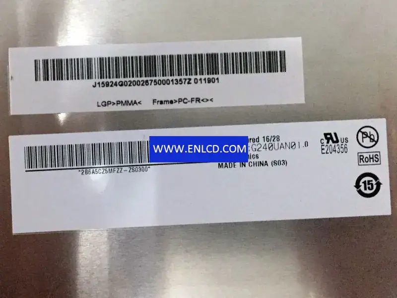G240UAN01.0 Wymiana panelu LCD AUO