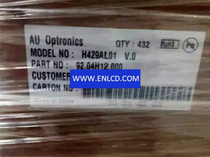 H429AL01 V0 AUO LCD panel replacement for Mobile Phone