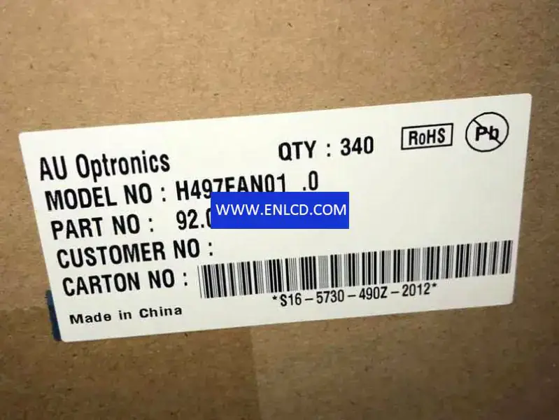 AUO H497EAN01.0 LCD