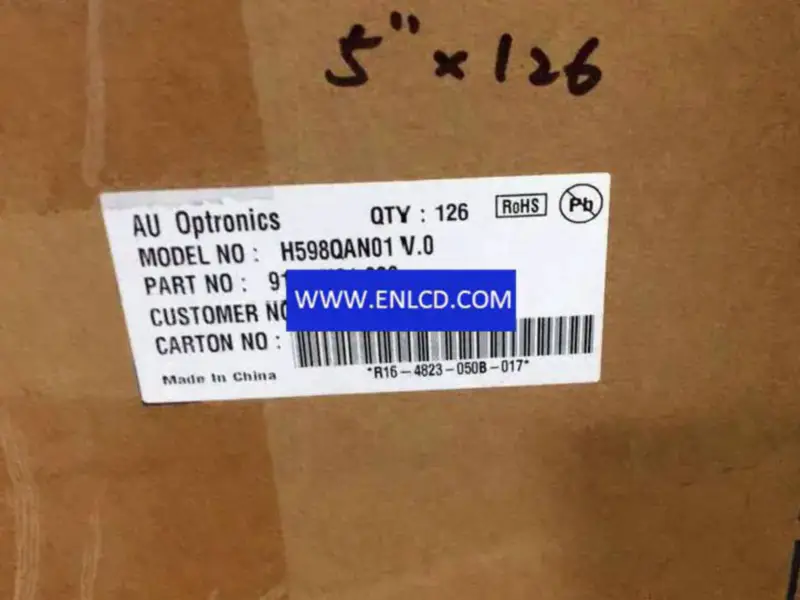 AUO H598QAN01.0 LCD