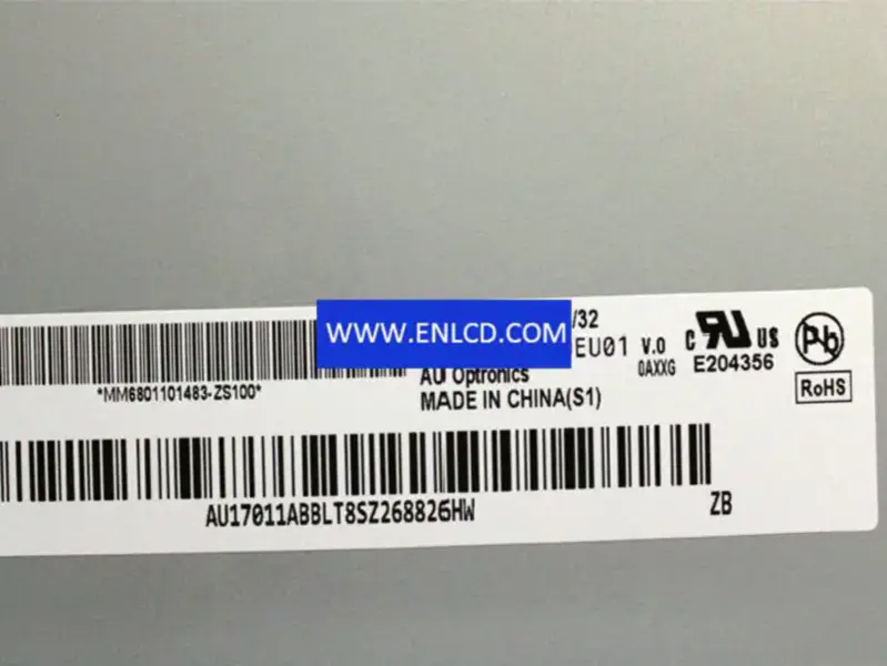 Remplacement du panneau LCD M170EU01 V0 AUO pour moniteur de bureau