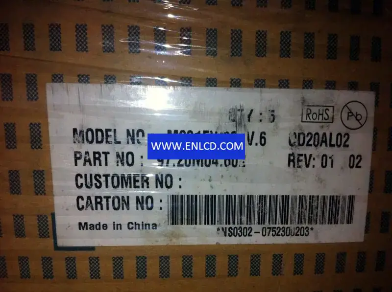 AUO M201EW02 V6 LCD panel Desktop Monitor replacement