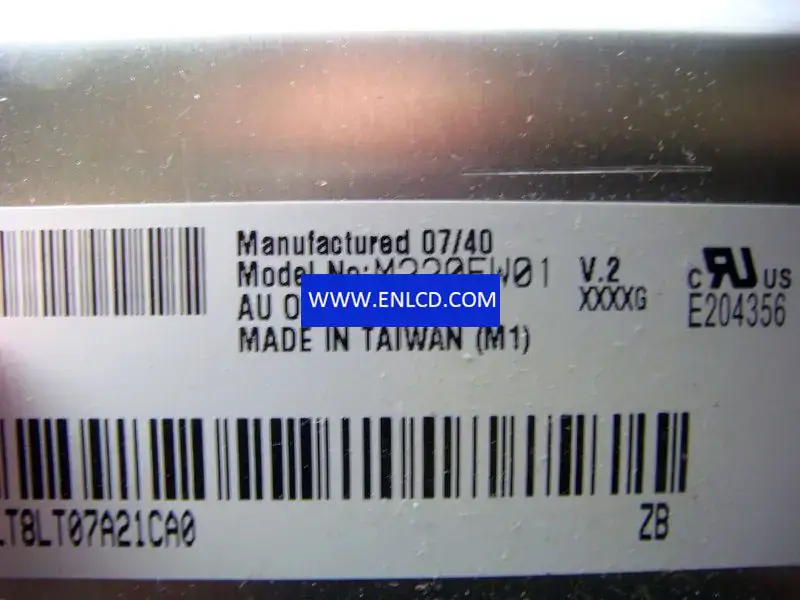 Remplacement du panneau LCD M220EW01 V2 AUO