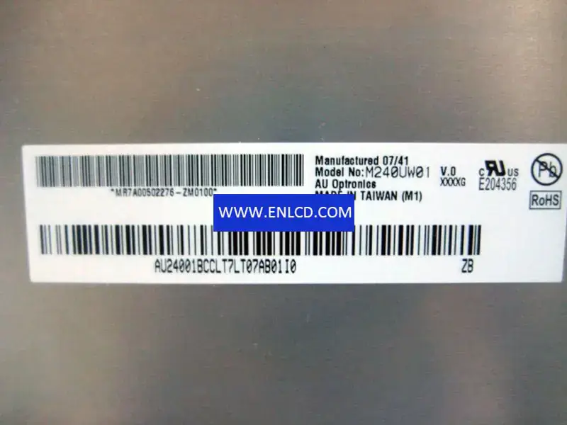 AUO M240UW01 V0 LCD panel Desktop Monitor replacement
