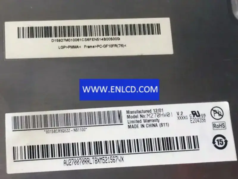 AUO M270HW02 V2 panel LCD