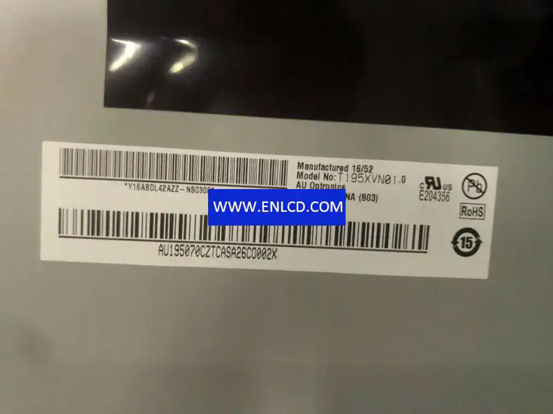 Remplacement du panneau LCD T195XVN01.0 AUO pour téléviseurs