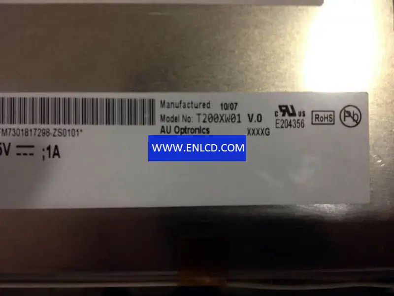 T200XW01 V0 AUO LCD-Panel-Ersatz für TV-Geräte