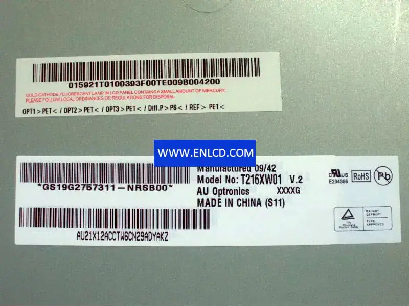 T216XW01 V2 AUO LCD panel replacement