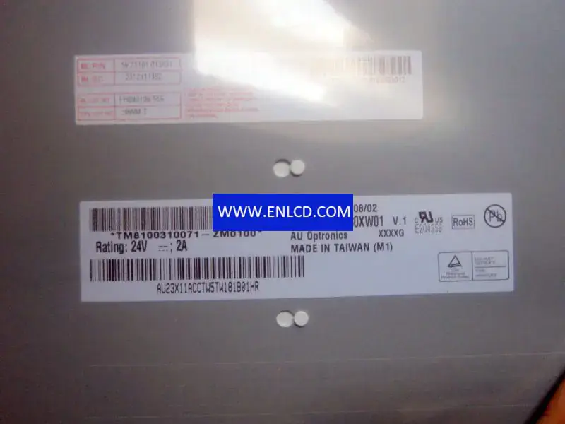 Reemplazo del panel LCD T230XW01 V1 AUO para televisores