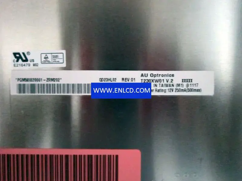 Remplacement du panneau LCD T230XW01 V2 AUO pour téléviseurs