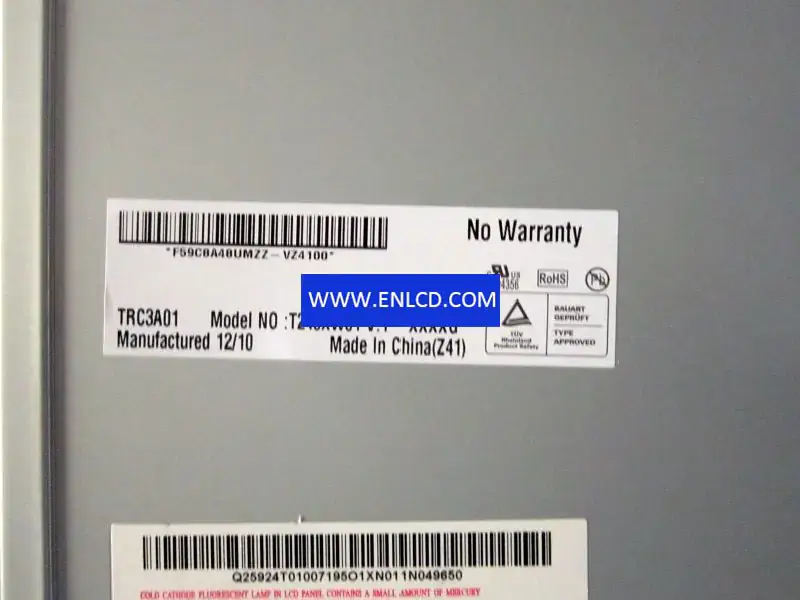 T240XW01 V1 AUO LCD panel replacement for TV Sets