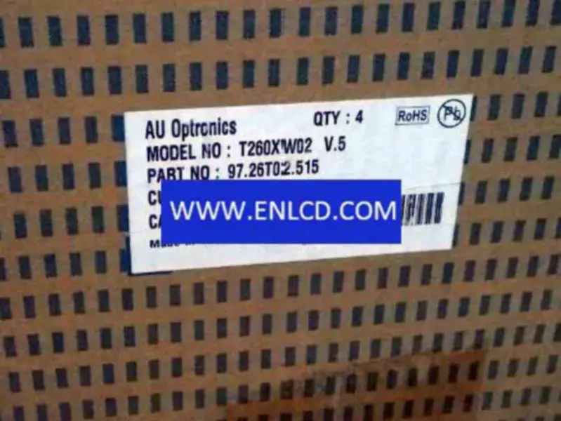 T260XW02 V5 AUO LCD panel replacement for TV Sets
