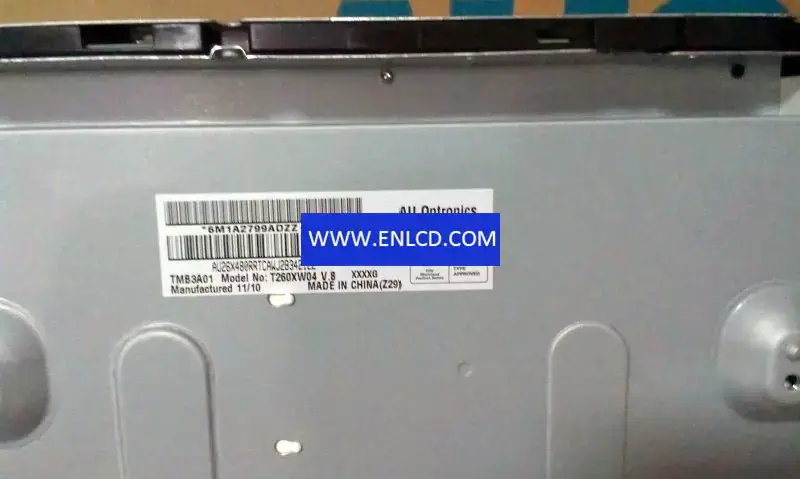 T260XW04 V8 AUO LCD panel replacement for TV Sets