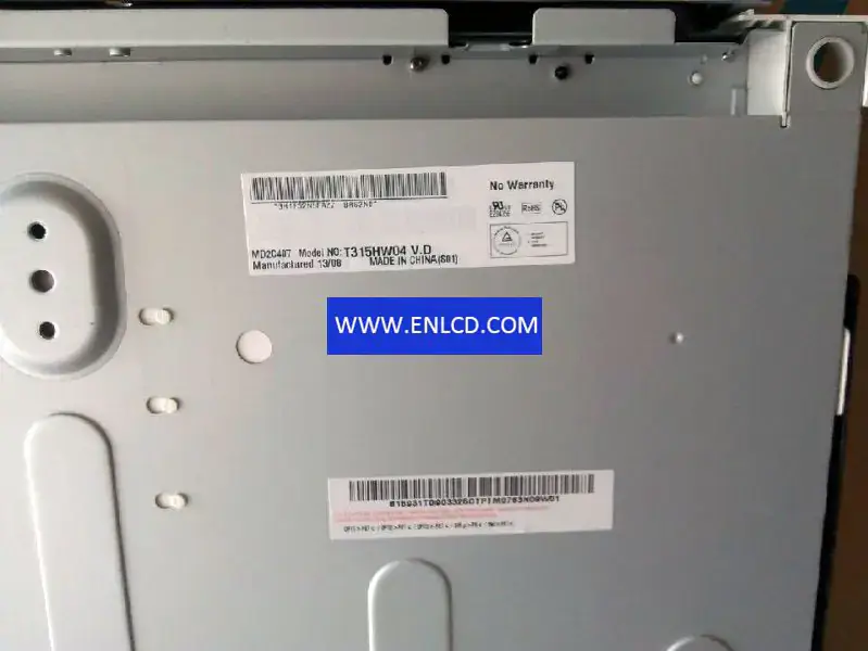 Remplacement du panneau LCD T315HW04 VD AUO pour téléviseurs