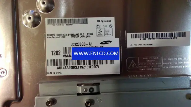 Remplacement du panneau LCD T315HW05 V5 AUO pour téléviseurs