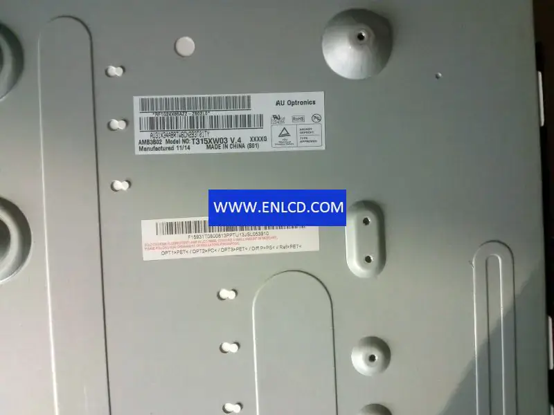 T315XW03 V4 AUO LCD panel replacement for TV Sets